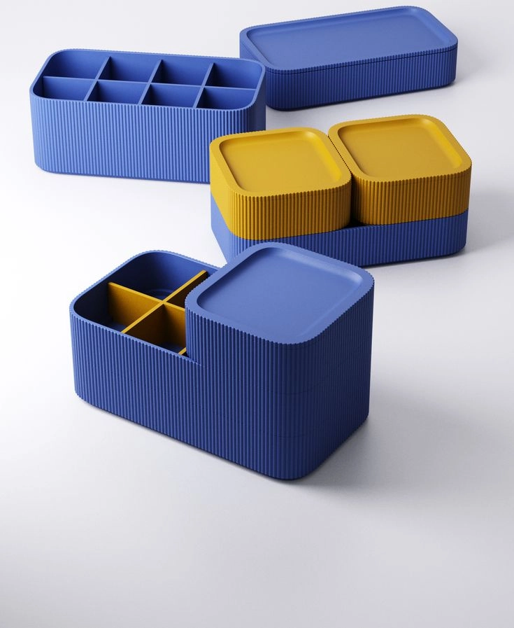 Production de masse par impression 3D - volume flexible